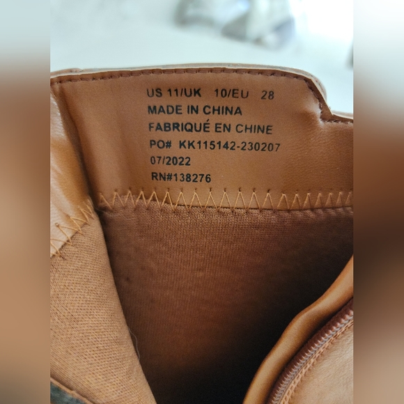 Kids Tan Boots - Picture 3 of 3